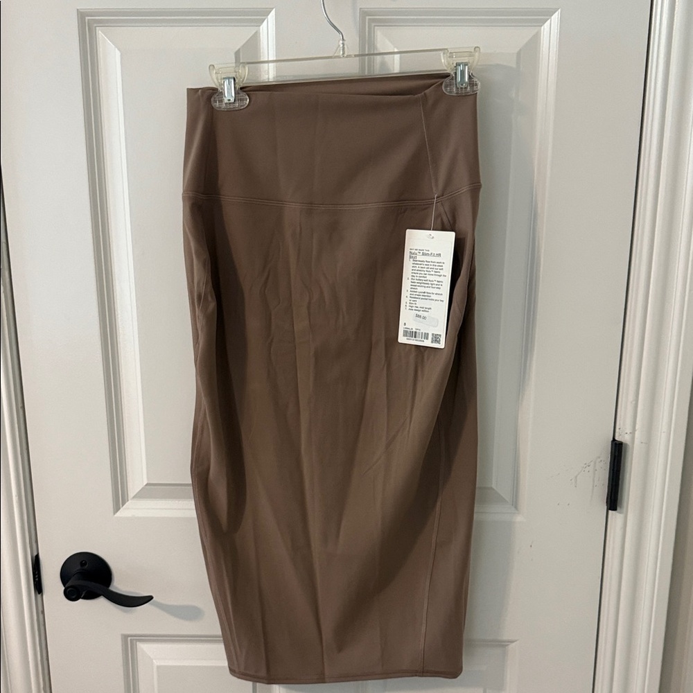 lululemon athletica Tan Midi Skirt